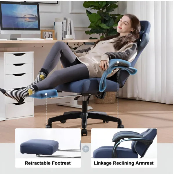 DROGO Throne Ergonomic Gaming Chair with Footrest alternate