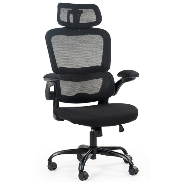 Drogo Black Ergonomic Office Chair – Premium High-Back Design