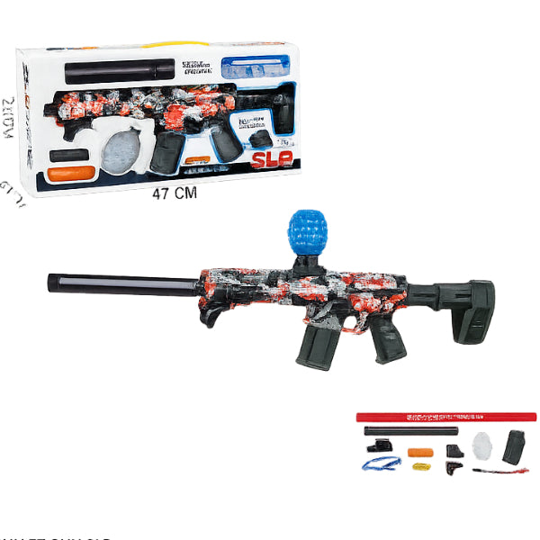 Electric Slr Water Bullet Gun For Kids – Safe Dual Mode Gun With Rechargeable Battery alternate