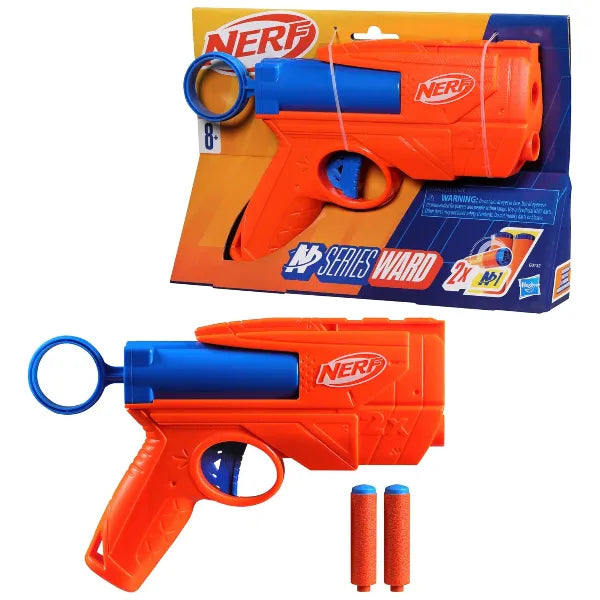 Nerf N Series Ward Dart Blaster Gun with 2 N1 Foam Darts