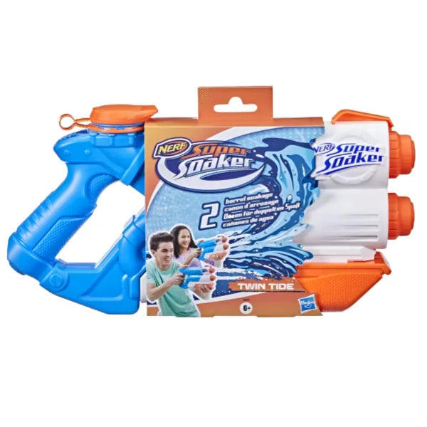 Hasbro NERF Super Soaker Twin Tide Blasters Gun