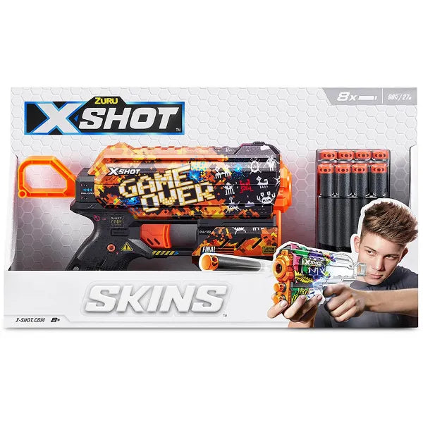 X-Shot Skins Flux – Poppy Playtime Series 1: Game Over Edition Blaster