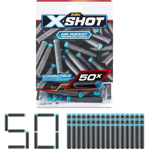 X-Shot Excel 50-Piece Dart Refill Pack alternate