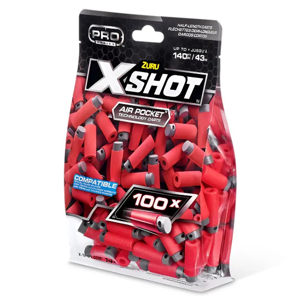 X-Shot Skins Pro Dart Refill – 100 Pieces