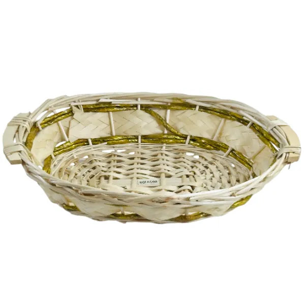 Gift Bamboo Hamper Basket-41X30 Cm