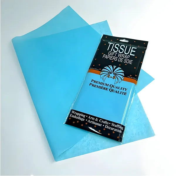 Premium Quality Handmade Arts & Craft Tissue Paper For Gift Wrapping-Blue (GPDB56)
