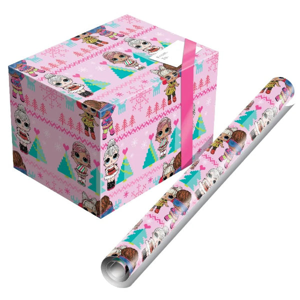 Lol Surprise! Gift Wrapping Paper Roll – 200 × 76 Cm
