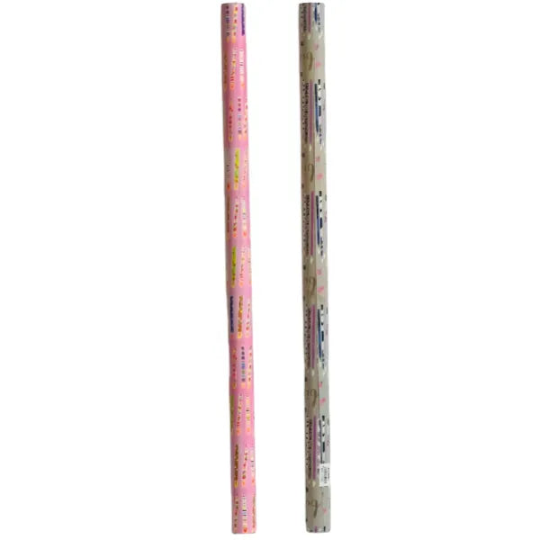 Candle Printed Gift Wrapping Paper-70X200 CM-1 Pieces Set