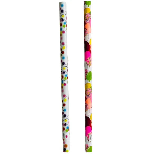 Vsmart Balloon Printed Gift Wrapping Paper-70X200 CM-1 Pieces Set