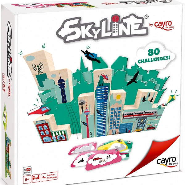 Cayro Sky Line-Cognitive Skills And Multiple Intelligences Educational Board Game For Kids