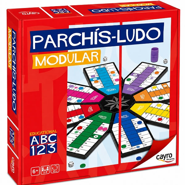Cayro Parcheesi modular model Ludo Family-Friendly Table game