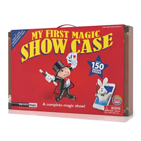Marvin's Magic 150 My First Magic Show Case for Young Magicians Kids Magic Set