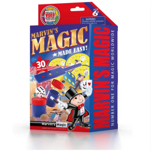 Marvin's Magic Tricks Set 3 Red Multilingual Magic Kit