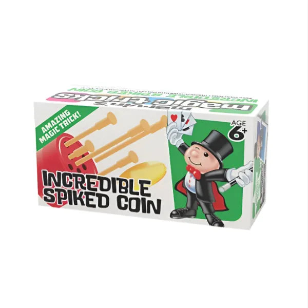 Marvin's Magic Incredible Spiked Coin - Magic Trick
