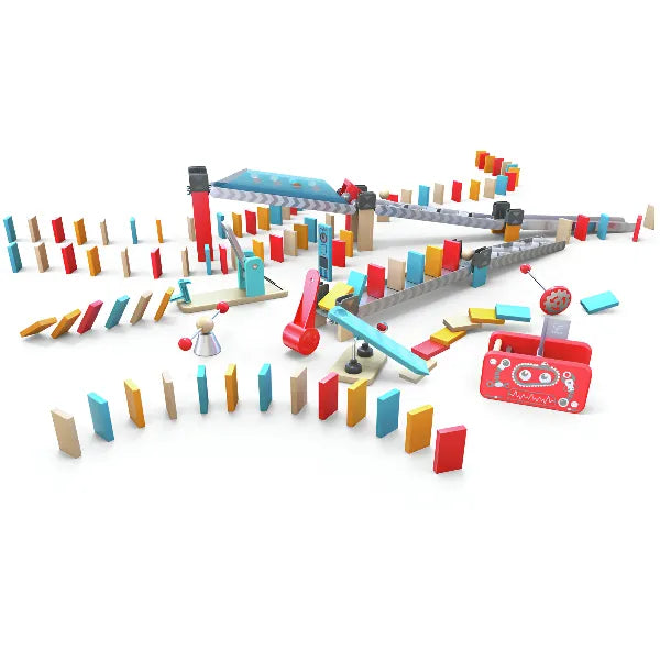 Hape Mighty Hammer Double -Sided Wooden Ball Domino Game Set (GSFS253)