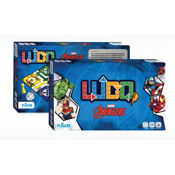 Nilco Avengers Ludo Game For Kids alternate