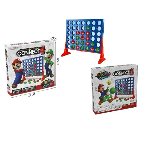 Connect 4 super mario Strategy Family Board Game for 2 Players