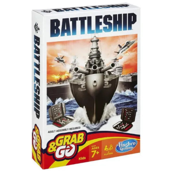 Hasbro Gaming Battleship Grab & Go Board Game For Kids