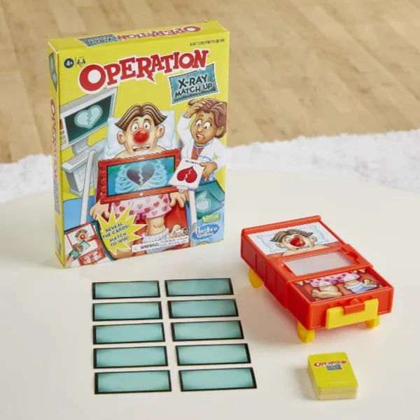 Hasbro Gaming Operation X-Ray Match Up Board Game for Kids Ages 4 and Up alternate