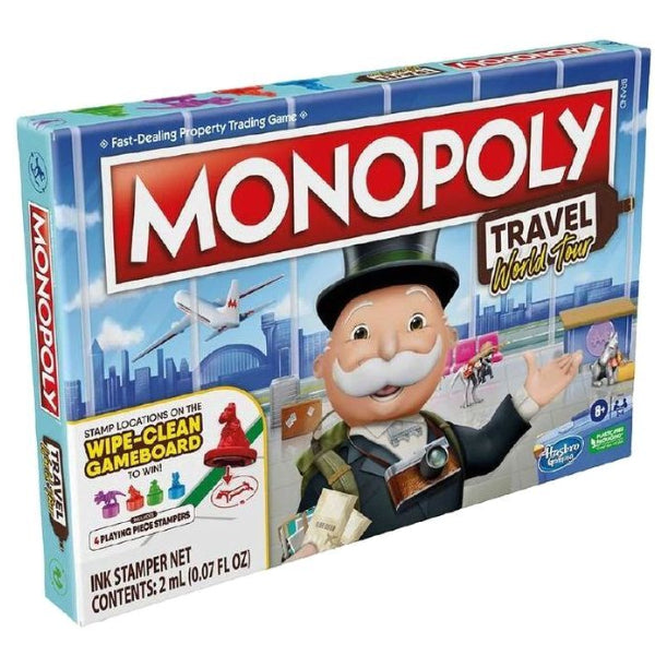 Hasbro Monopoly Travel World Tour Board Game