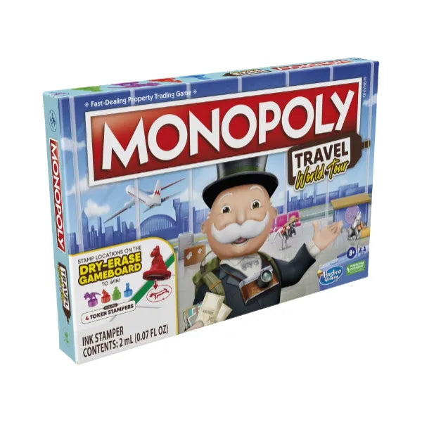 Monopoly Travel World Tour Board Game