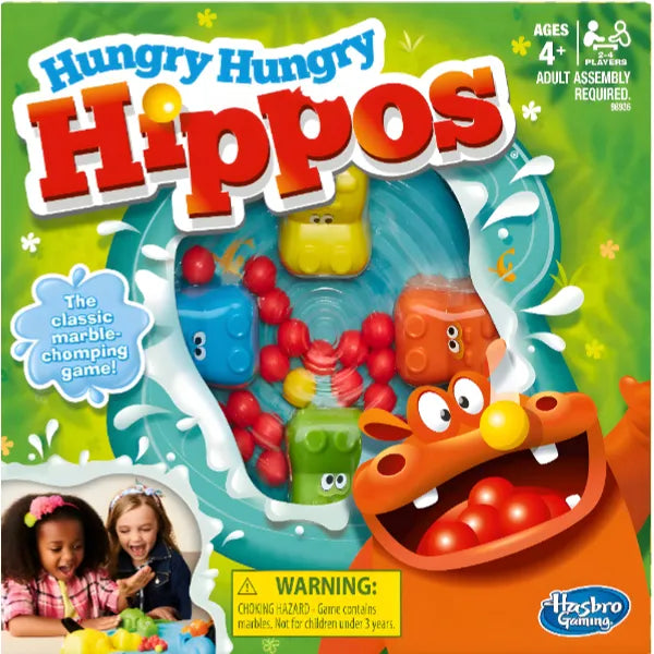 Hasbro Gaming Hungry Hungry Hippos Board Game - (GSLT234) alternate