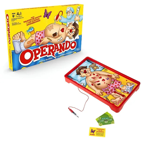 Hasbro Gaming Operation Electronic Board Game