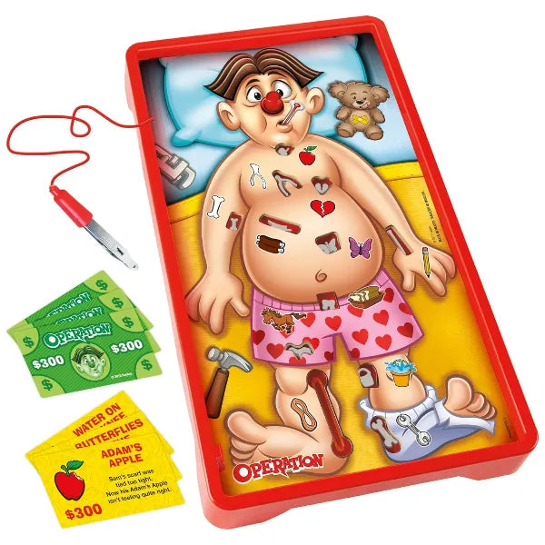 Hasbro Gaming Operation Electronic Board Game alternate