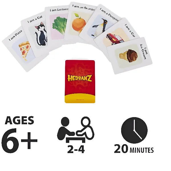 Hedbanz: Fast-Paced Family Picture Guessing Card Game alternate
