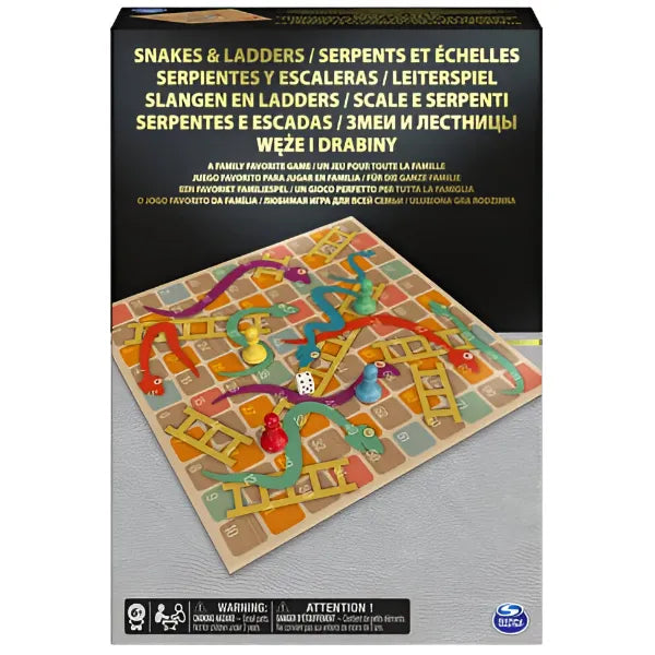 Cardinal Classics Snakes & Ladders & Ludo Board Game alternate