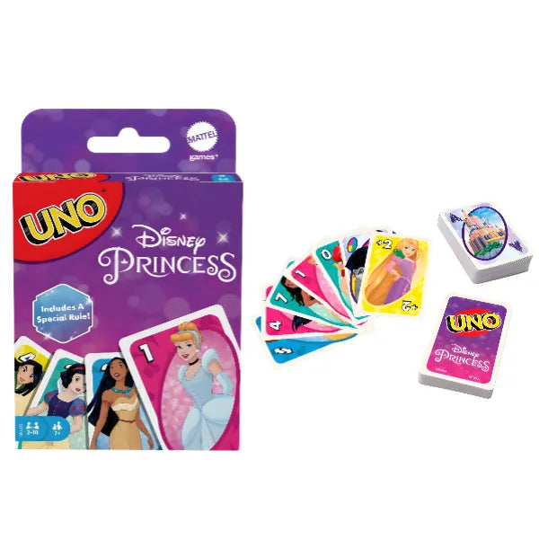 Mattel Games Uno Disney Princesses Card Game