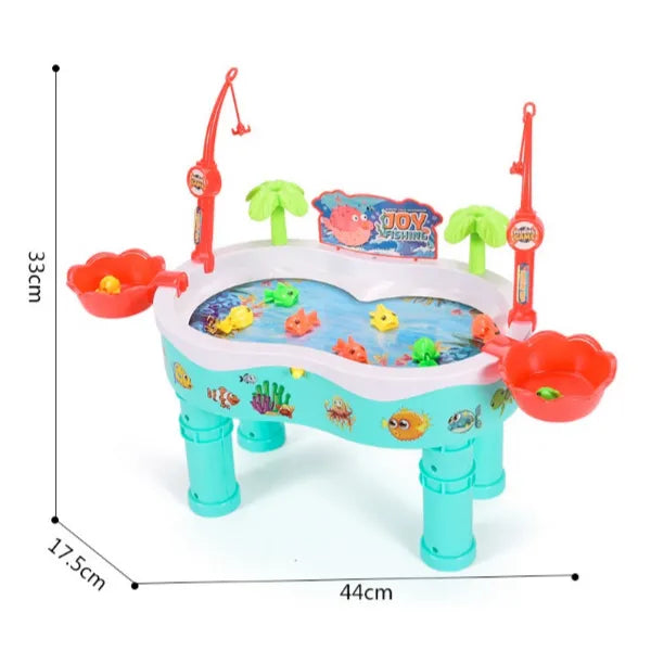 Fishing Ground Magnetic rotation Toy For Kids alternate