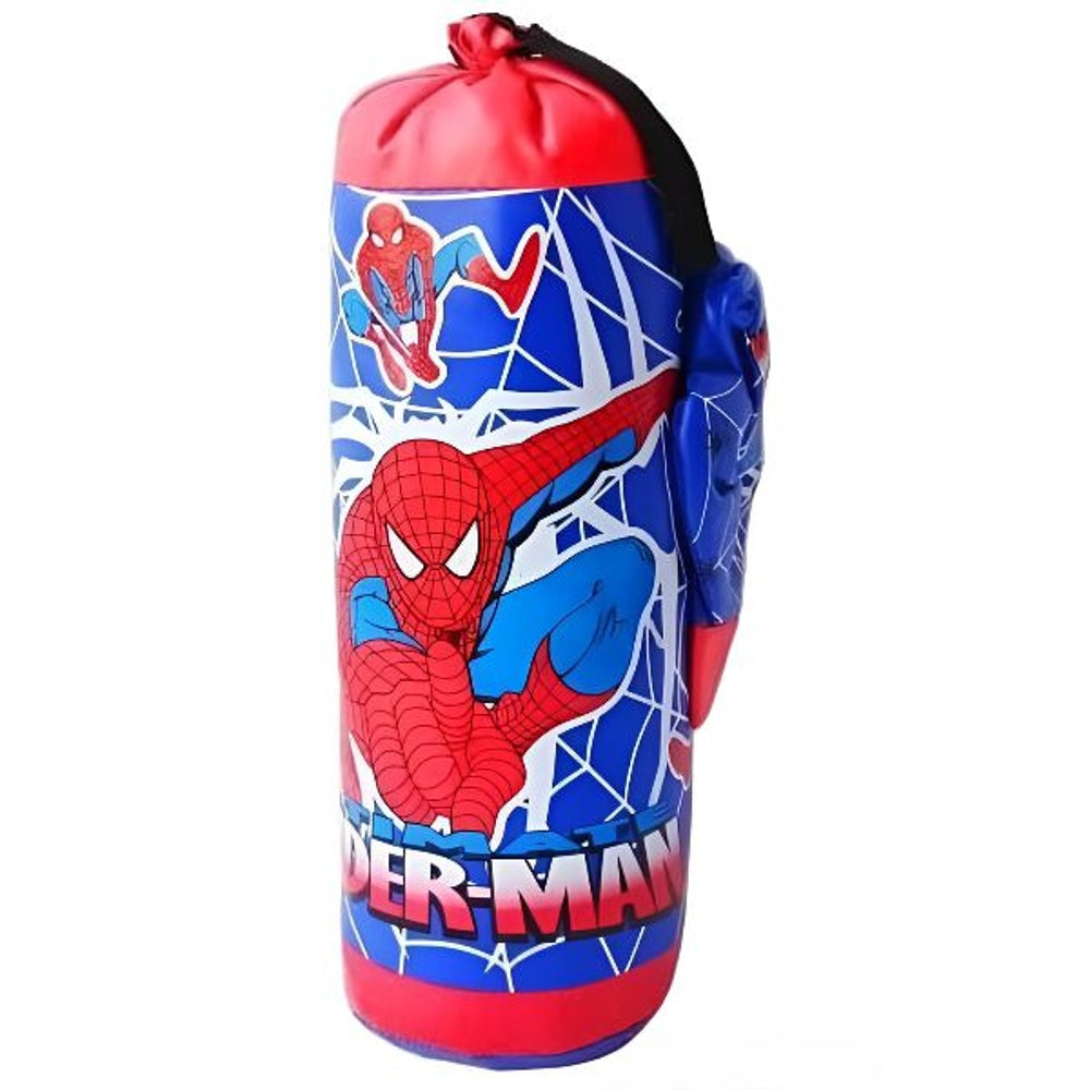 Spiderman Boxing Punching Bag For Kids Ð Fun Training Toy Set