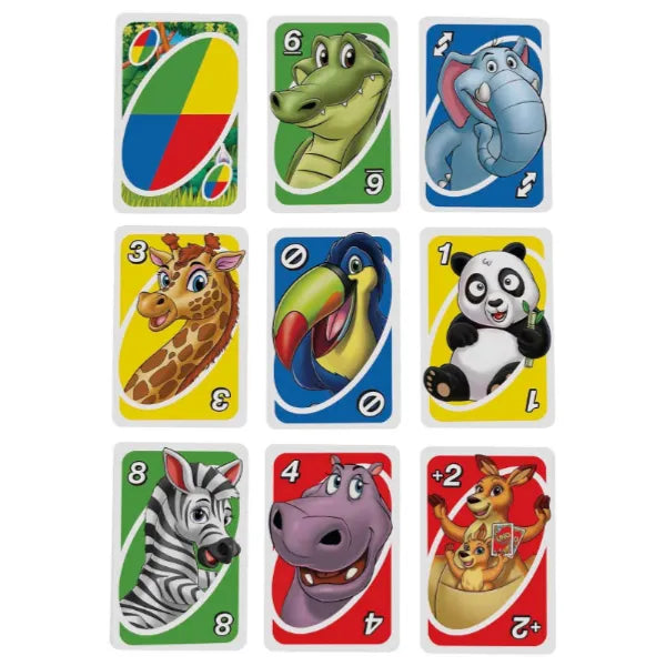 Mattel Games UNO Junior Card Game with 45 Cards alternate