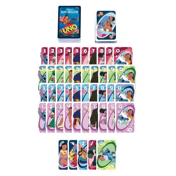 Mattel Games UNO Disney Lilo and Stitch Card Game alternate
