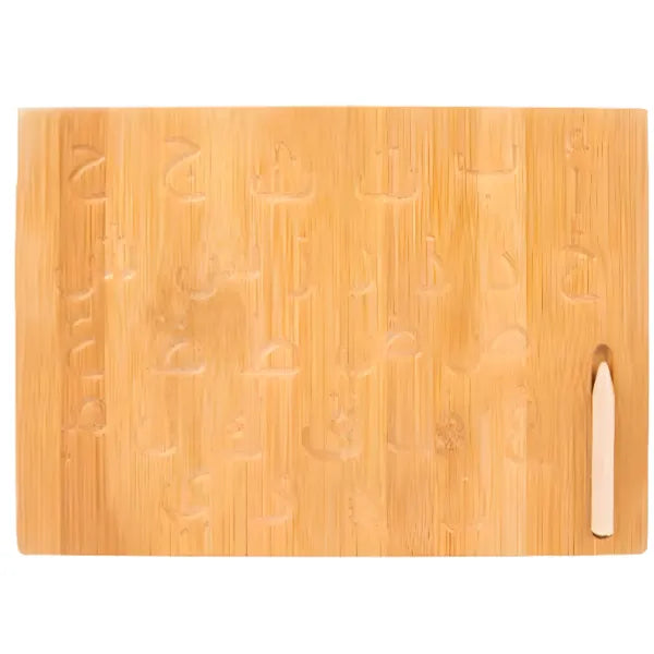 Arabic Embossed Groove Practice & Learning Wooden Board