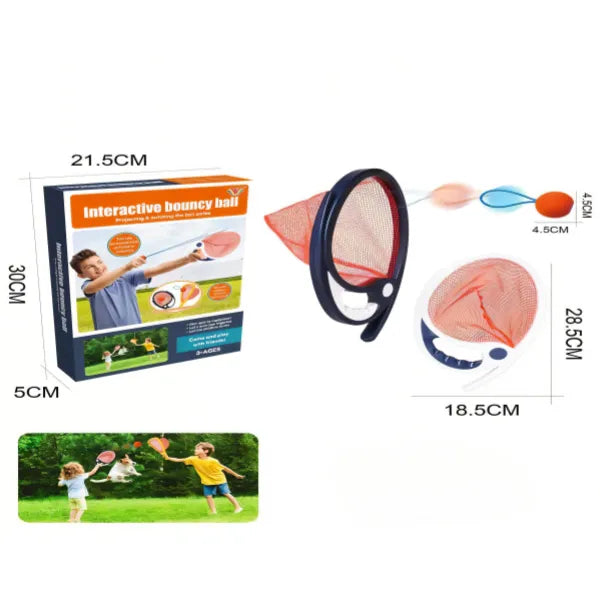 interactive Bouncy Catch Ball Game 2 pcs Set