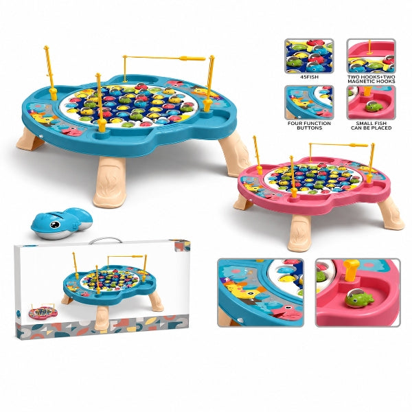 Kids Ocean Fishing Game With Music-1 Piece Assorted.