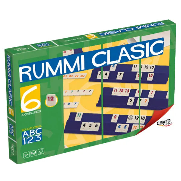 CAYRO Rummi Classic 6 Players Board Game For Family & Friends