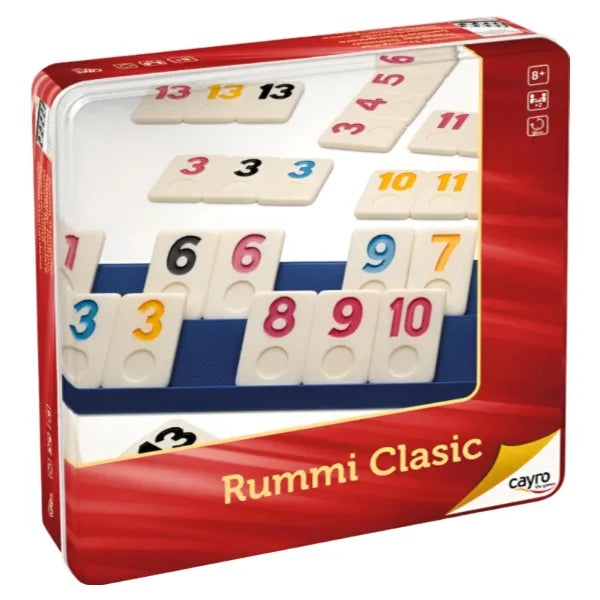 Cayro Rummi Classic Metal Box Board Game For Family & Friends alternate