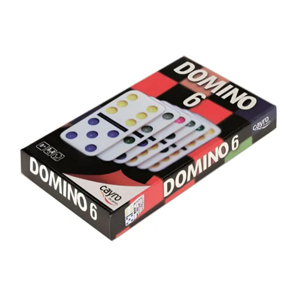 Cayro Double Colour 6 Dominoes Traditional Strategy Game Development of Cognitive Skills and Logical Mathematics Board Game