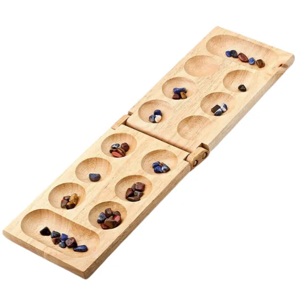 Cayro Wooden Mancala Strategy Borad Game alternate