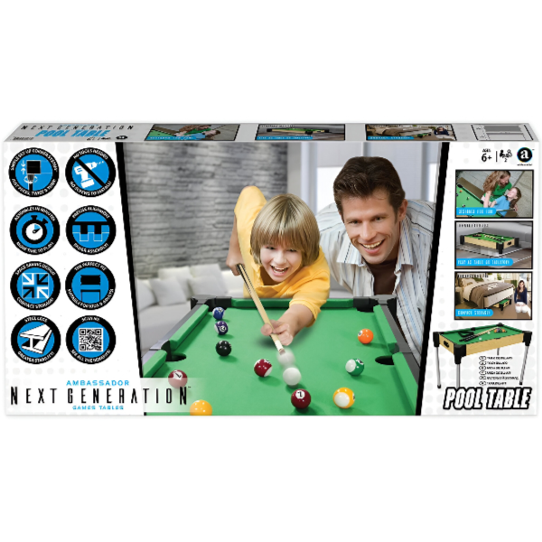 Merchant Ambassador Table Tabletop Pool 92CM )