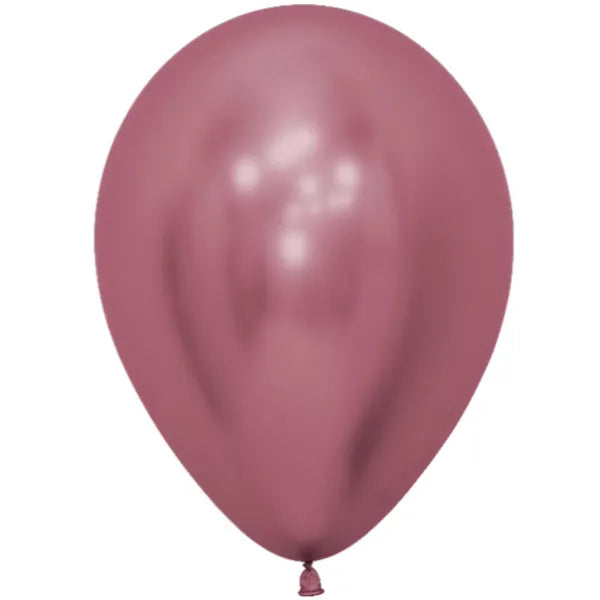 Metallic Pink Color Latex Helium Balloon