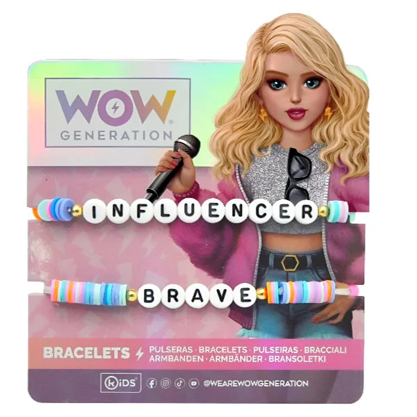 Wow Generation Bracelets with Message Box-Assorted