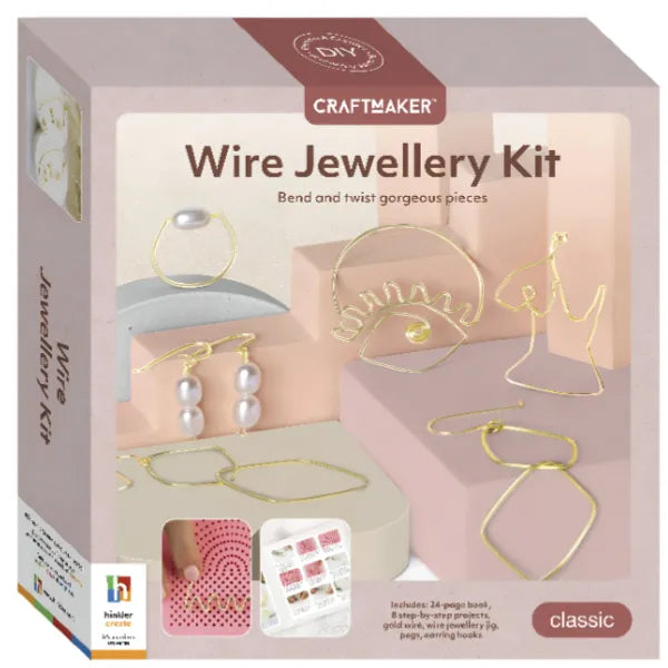 Hinkler Craft Maker Wire Jewellery Kit - (JWEQ10)