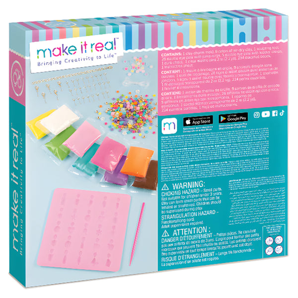 Make It Real Clay Charm Diy Jewelry Kit alternate