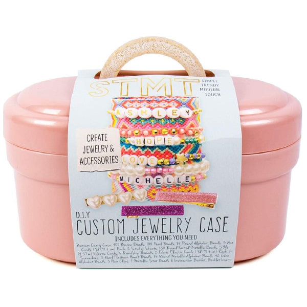 Stmt Diy Custom Jewelry Case Craft Kit For Kids