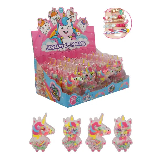 DIY Jewelry & Water-Washed Beads Kit – Assorted Designs, 1-Piece Set