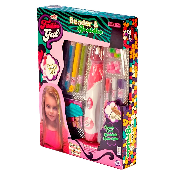 My Fashion Gal Hair Beader & Braider – Creative Hair Accessories Set